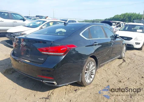 2015 Hyundai Genesis 3.8 z USA, uszkodzony, nr VIN KMHGN4JEXFU055957
